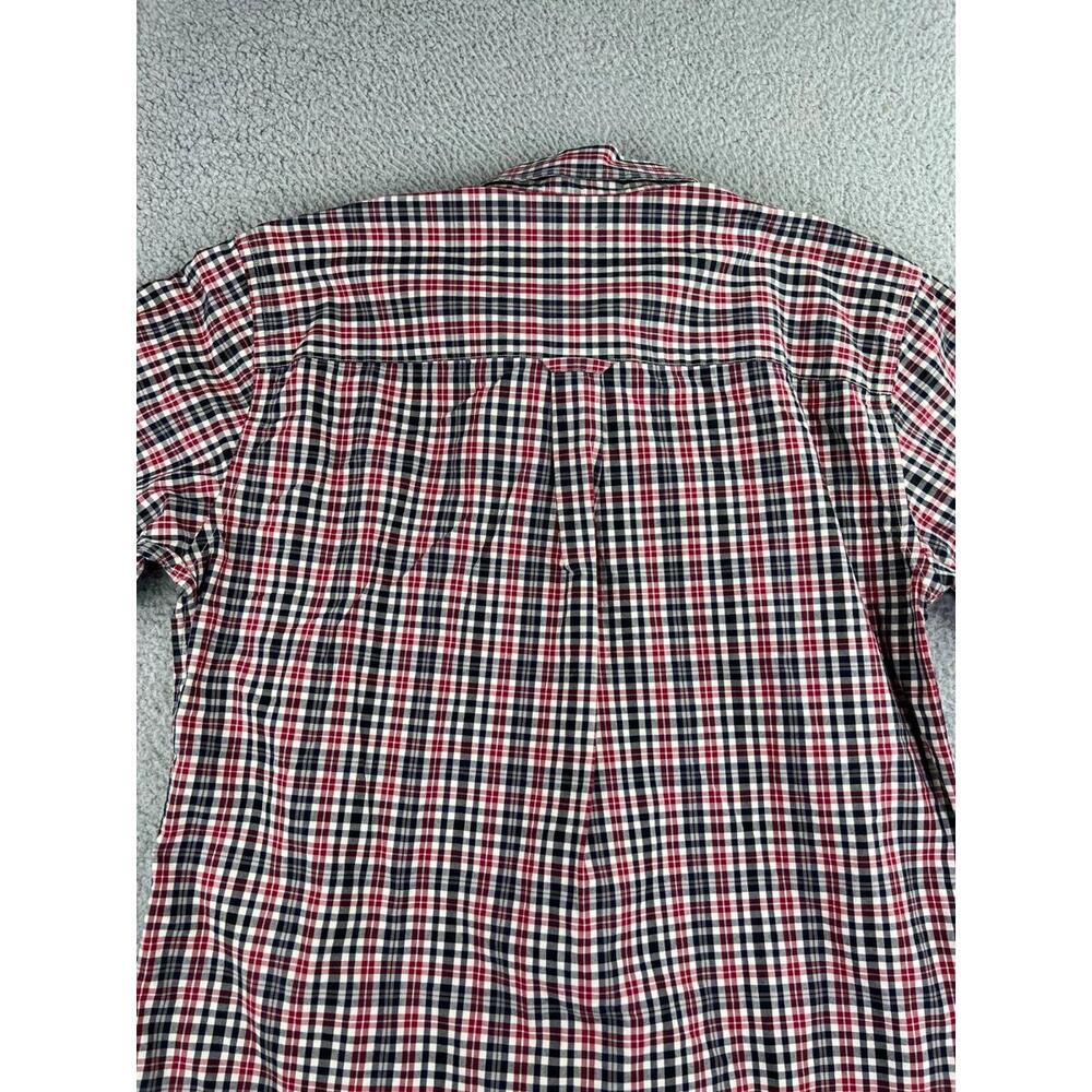 Pendleton Metro Button Down Long Sleeve Shirt Red… - image 7